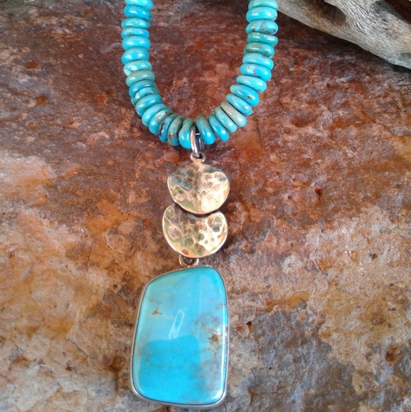 Sterling Silver Turquoise NECKLACE